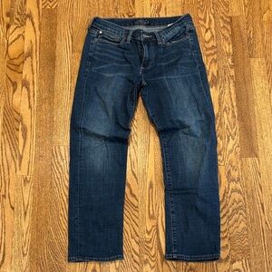 Lucky Brand Indigo Cropped Jeans